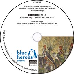Academic CD Proceedings: HCITOCH 2015  (Ravenna, Italy) :: ISBN 978.88.96.471.35.7 :: DOI 10.978.8896471/357 